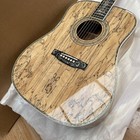 41 Inch D Model Custom Maple Acoustic Guitar Abalone Inlay Ebony Fingerboard