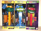 Lot Of 3 Tmnt Teenage Mutant Ninja Turtles 12  Giant Pez Dispensers - New In Box