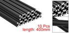 10pcs V Slot 2020 Aluminum Extrusion European Standard 400mm 15  Anodized Rail