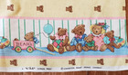 Teddy Bear Fabric Panel   2 Yards Solid Pink Cranston Girls Boys Baby Nursery
