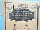 Pictorial Review 3276 Antique Women s Apron Dress  1910 s Or 20 s  Complete