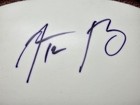 Aaron Rodgers Signed Wilson Full Size Football Jsa Coa Steelers Packers
