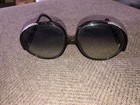 Super Rare   Vintage Playboy Sunglasses 4516 50 Made In Germany Black W  Stripes