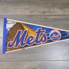 Vintage 1990s 1999 New York Mets Mlb Baseball Full Size 30x12 Pennant Flag