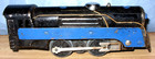 Three Marx 1950 s O-27 Gauge Tin Litho Cars And Working Diesel Locomotive