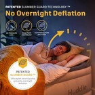 Huddle Inflatable Air Bed With Dual Pump Slumberguard Technology  Full - Grey
