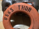 Vintage Antique Us Military 1973 Life Ring Buoy Thor 