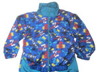 Vintage J p i  Windbreaker 80  90 s Tracksuit Set Sz 5 Color Block Teal Kids Euc