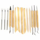 14pcs Clay Sculpting Wax Carving Pottery Tools Polymer Ceramic Modeling Kit