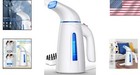 Portable Travel Steamer With 240ml Capacity - 700w Handheld Iron For All Fabrics