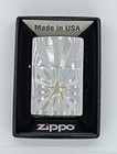Zippo Gold Star Design 48657  double Torch  Refillable Butane Lighter 