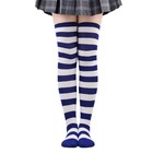 Women s Over Knee Striped Socks Thigh High Sexy Colours Warm Cosplay Stockings