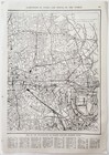 1914 London City East England Map Antique Atlas Sheet Collier Transportation E14