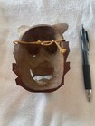 Antique Wooden Devil Mask  from Mexico    Purchased By Father In 1960 