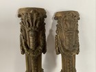 Antique French Ormolu Pediments  Swags    Vintage Furniture Legs Hardware