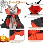 Cat Halloween Costume  Vampire Bat Wings Cape For Pets  Bat Cat Avenger Mask