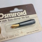 Osmiroid Pen Nib Easy Change 22 Carat Gold Plating Italic Fine Inter Medium Nos