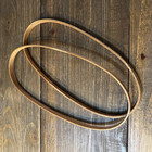 Vintage Duchess Oval Embroidery Hoop Wooden 12 X 6 Inches Felt Lined Made In Usa