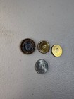 Bahrain   Uae Coin Lot 4 Coins 5 10 25 100 Fils Mixed World Coins 2005-2007