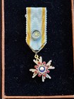 Uncommon     Miniature Japanese Order Of The Sacred Treasure Medal 6th Class