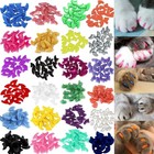 Colorful Cat Nail Caps - 140 Pieces  Safe   Comfortable Claw Covers For Cats