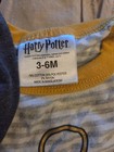Lot 3pc Harry Potter Wizard Baby Long Sleeve Bodysuit Romper 3-6m