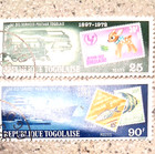 4 Togo - Used Stamp Set - Free Shipping - 7b