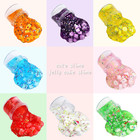 Jelly Cube Clear Slime Kit 8 Pack For Kids  Crunchy Slime  Stress Relief Toy  Pa
