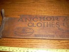 Vintage Wood Part From Anchor Brand Bicycle Clothes Wringer      Parting Out 