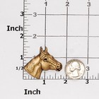 Silicone Mold Horse Head Food Safe Fondant Jewelry Resin Polymer Clay Mold  968 