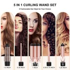 5 In 1 Curling Iron Set Maxt Interchangeable Barrels Ceramic 0 35   -1 25   