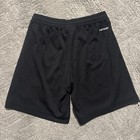 Adidas Aeroready Boys Black Training Shorts Size S Drawstring Elastic Waist