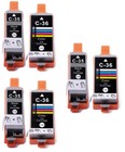 Black   Color Ink Cartridges For Pgi-35 Cli-36 Use For Canon Tr150 Tr160 Ip110
