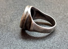 950 Silver Ring With Ancient Roman Style Coin - 9 7g