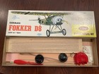 Vintage guillow   s fokker D8 flying Model Kit No 106 Niob wwi  Fighter