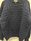 Vtg Polo Country Ralph Lauren Men   s Large Wool Blue Hand Knit Sweater Heritage