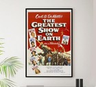 The Greatest Show On Earth 1952 - Charlton Heston - Classic Movie Poster