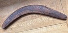 Antique Aboriginal Australian Boomerang Incised Hand Tooled Pattern Mulga Wood