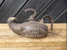 A c wells   Co  Miners Single Torch No 5 In Good Order  retains Pricker On Chain