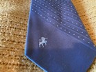 Bronzini Men   s Geometric Steel Tie  Vintage  1970s  Mid-century Modern