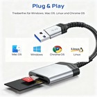 Usb 3 0 Sd Tf Card Reader Adapter For Sdxc  Sdhc  Sd  Mmc  Rs-mmc  Micro Sdxc Sd