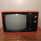 Vintage 1977 Orange Quasar Retro Gaming 12  Tv   Model Xp3222py   B w Television
