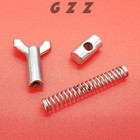 Honda Trx 300 Fwtw Rear Brake Cable Wing Nut Adjuster   Spring   Arm Joint Kit