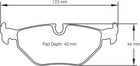 Pagid Racing - Rsl29 Yellow Endurance Racing Brake Pads - Rear - 128529