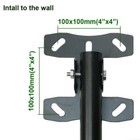 Adjustable Ceiling Tv Wall Mount Bracket Compatible With 1442  Plasma Lcd Led Mo