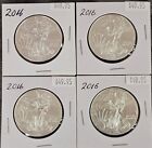 2016 American Silver Eagle Bu 1 Oz Coin Us  1 Dollar Mint Brilliant Uncirculated