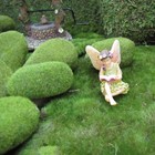 Fairy Girl Reading Miniature Figurine Garden Accessory Dollhouse Decor Ornament