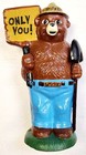 New Smokey The Bear Prevent Fires 13 5   h 10 5 Lbs Cast Iron Coin Bank  only You 