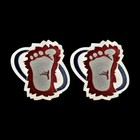  Colorado Avalanche Shoulder  Jersey Patch Foot yeti Shoulder Patch Lot Of 2