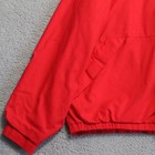 Eddie Bauer Jacket Mens Extra Large Red Lined Hooded Bomber Flight Coat